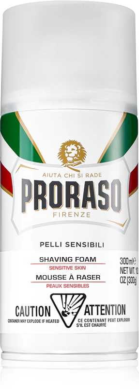Pena na holenie Proraso Sensitive Skin pre citlivú pokožku