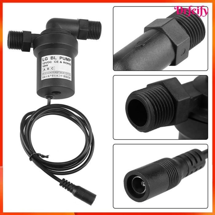 Pompa solare per acqua - AKOZON - 12V 10W - senza spazzole - alta temperatura 55°C - sommergibile 8L/min