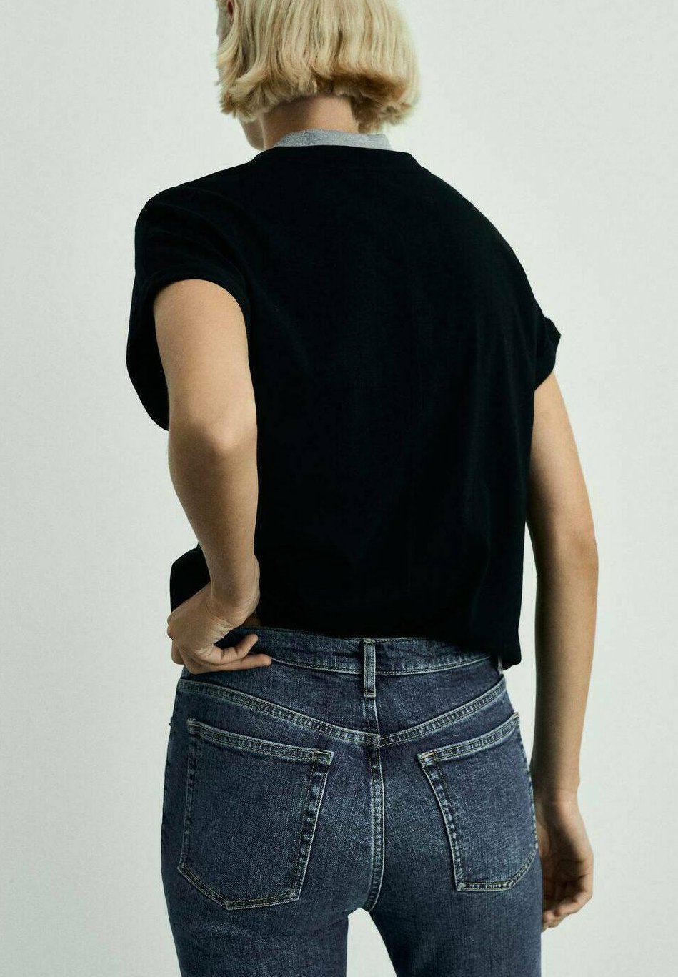 Jeans slim fit Mango - blu scuro
