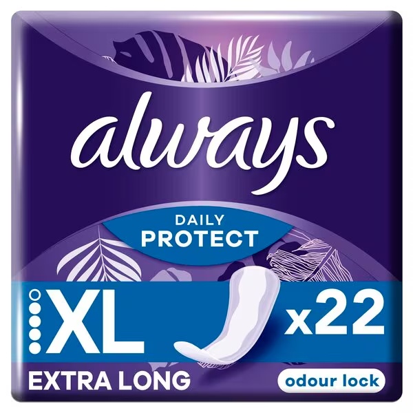 Vložki Always Dailies Extra Long<br>22 kosov