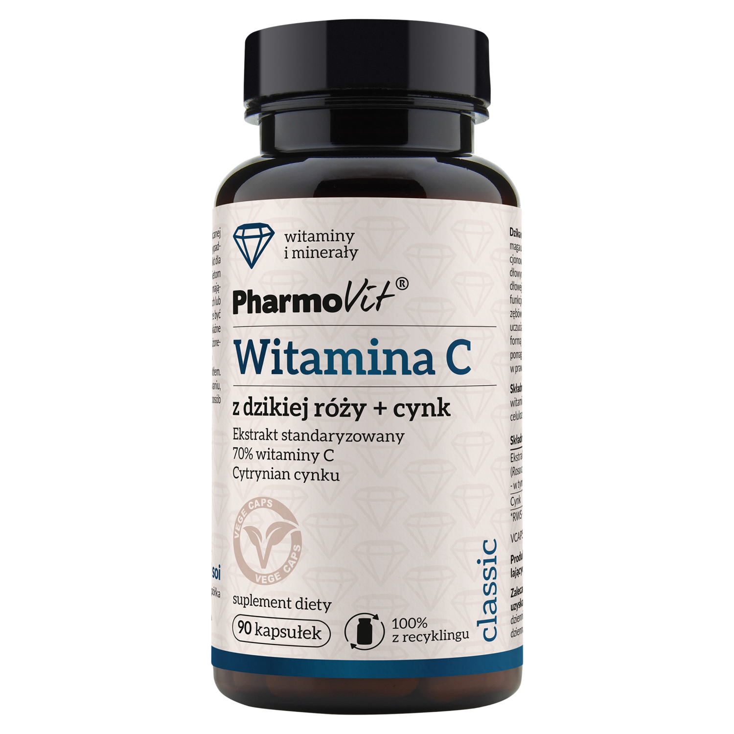 Pharmovit Rosehip Vitamin C + Zinc