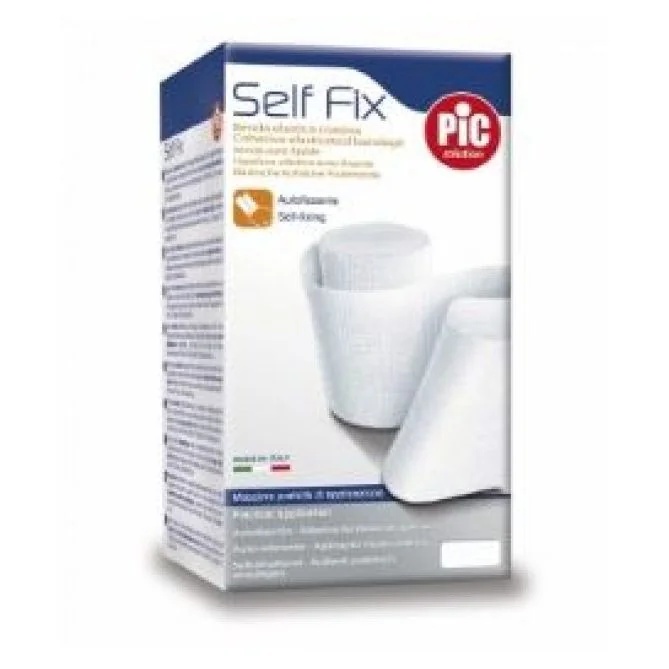 Elastisch verband PIC Pic Self Fix 12 cm x 20 m voor het vastzetten van verbanden