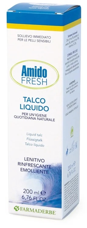 FARMADERBE Amido Fresh vloeibaar talkpoeder 200 ml