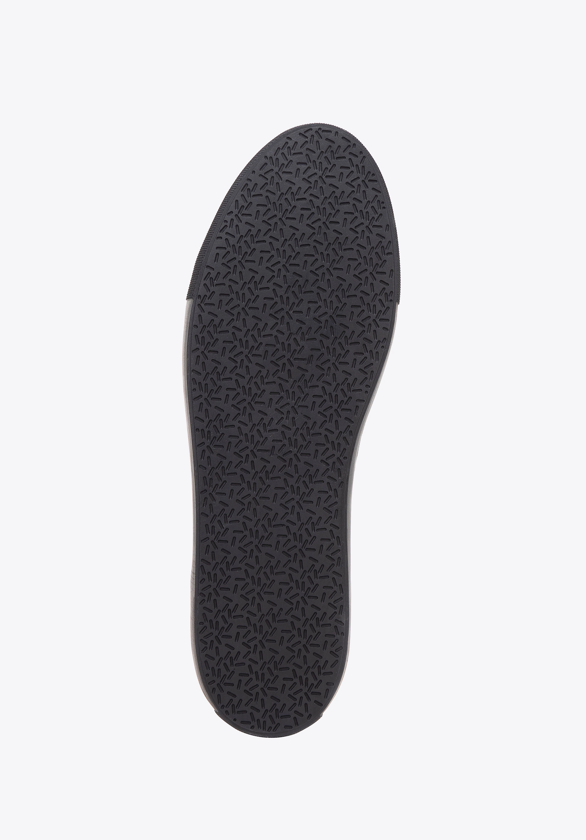 Męskie sneakersy skórzane wysokie czarne