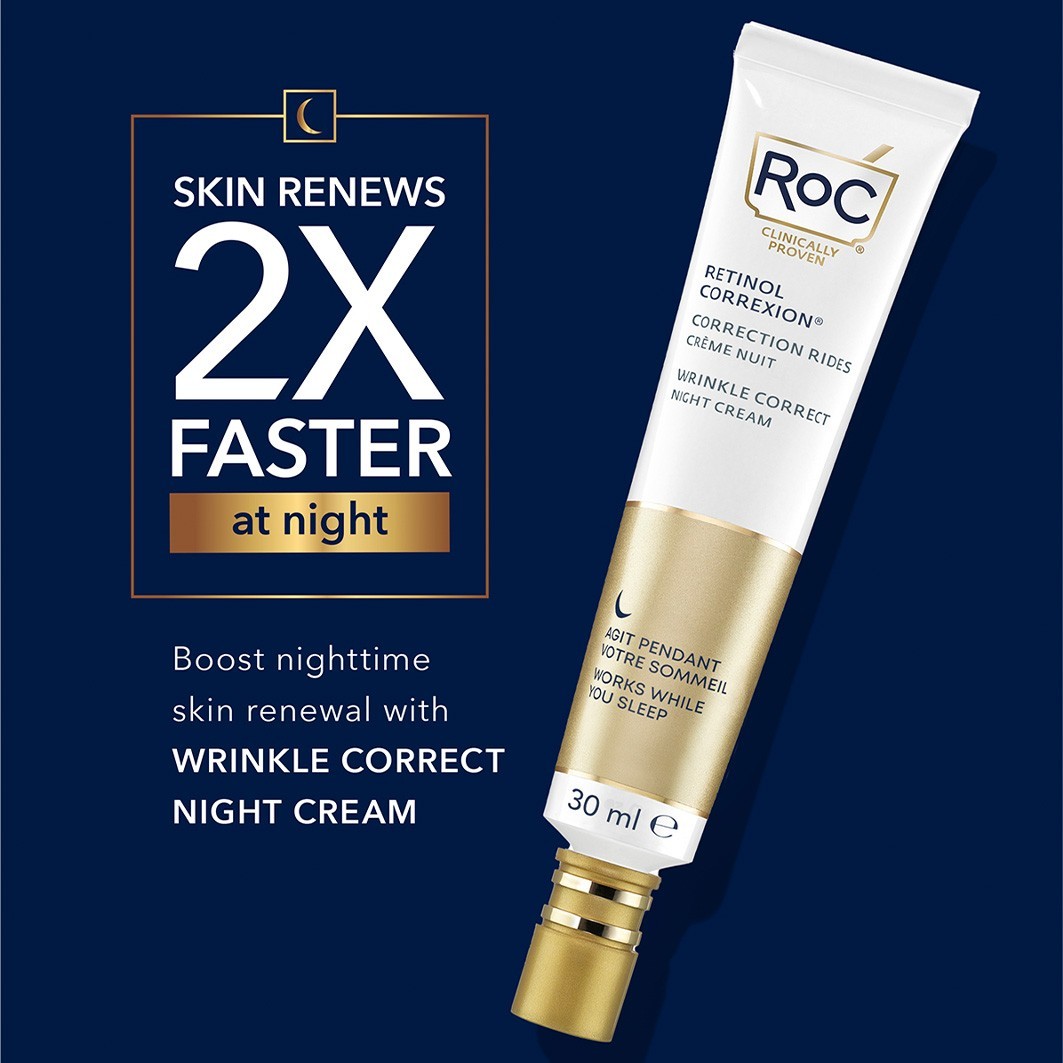 RoC RoC Anti-Âge Crème Nuit Correction Rides 30ml