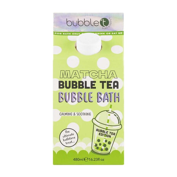 Bubble T Cosmetics Matcha Bubble Tea Bademilch (480ml)