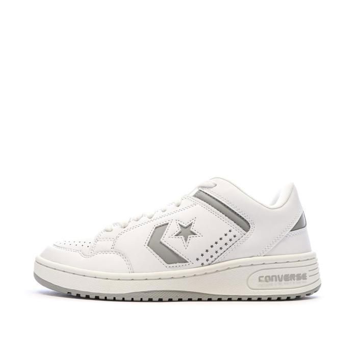 Baskets Blanc/Gris Homme Converse Weapon