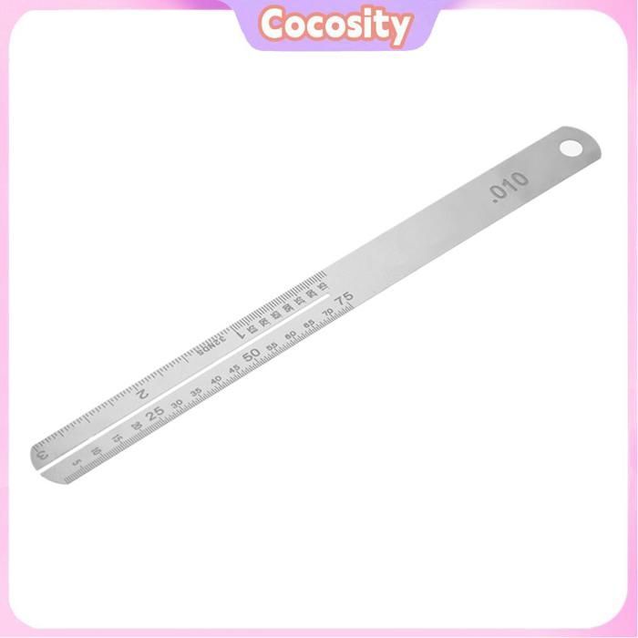 Cocosity Traste de guitarra de 0,02 pulgadas Traste de guitarra de 0,01 pulgadas Fragle con herramientas de protección de instrumentos 0,010 pulgadas Tipo 2
