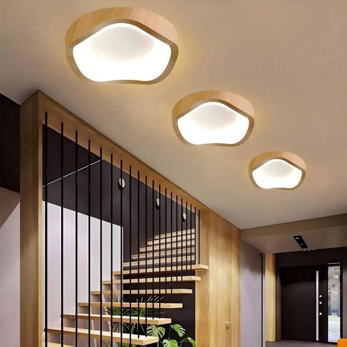 Fusion Plafonnier LED Style Moderne - 12W Blanc froide IP54 Imperméable Luminaire Plafonnier Pour Salle de Bain - 1pcs Uni Ø20CM