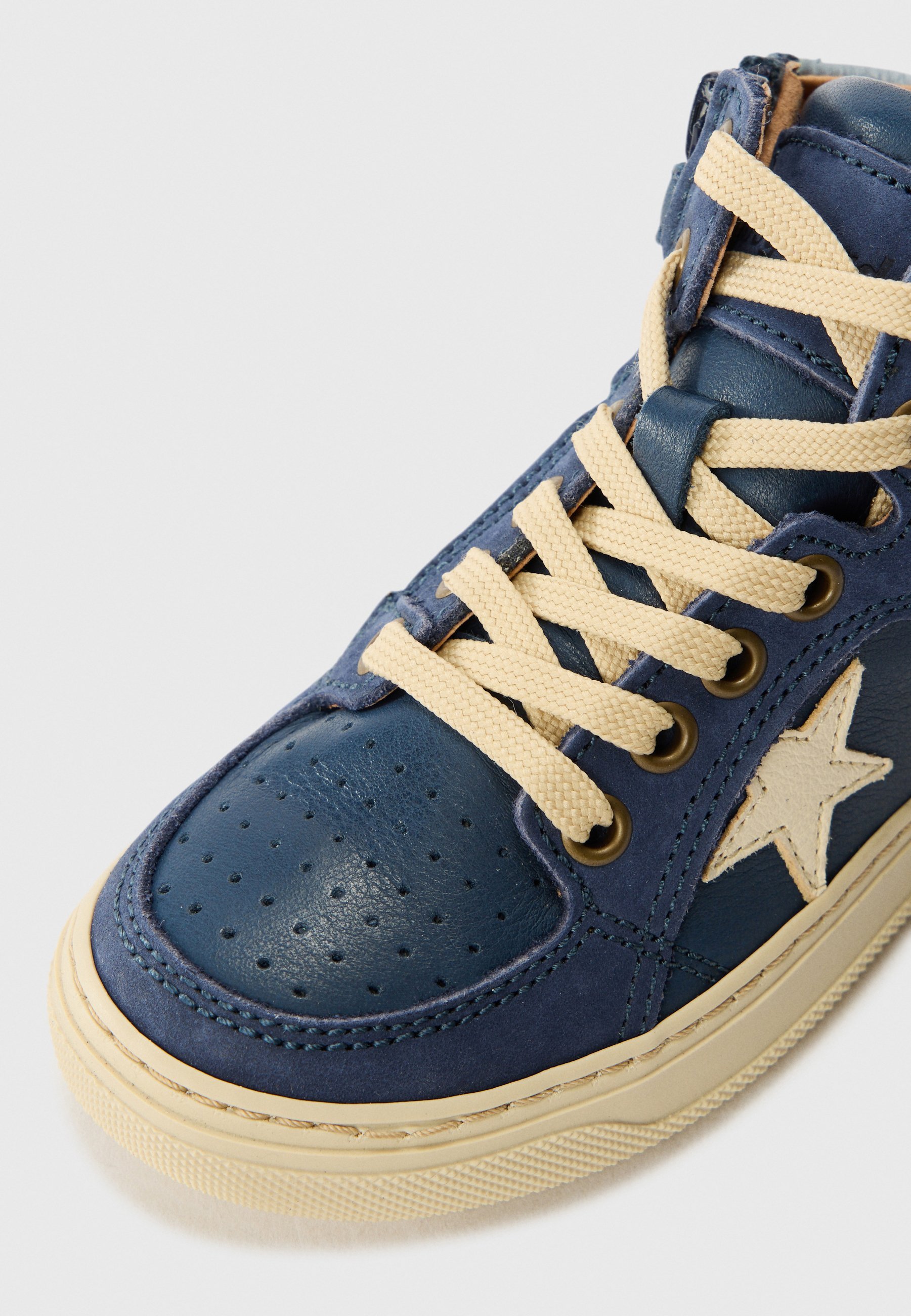 Bisgaard ISAK - Hoge sneakers - marineblauw