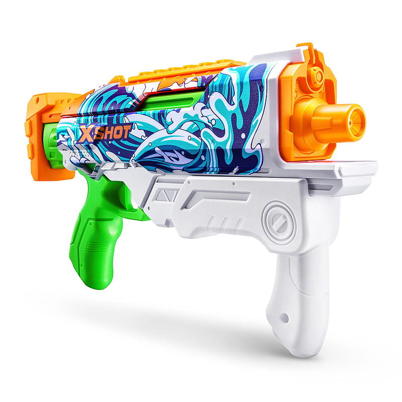 X-Shot vannpistol hyperload hurtigfyllingsskinn