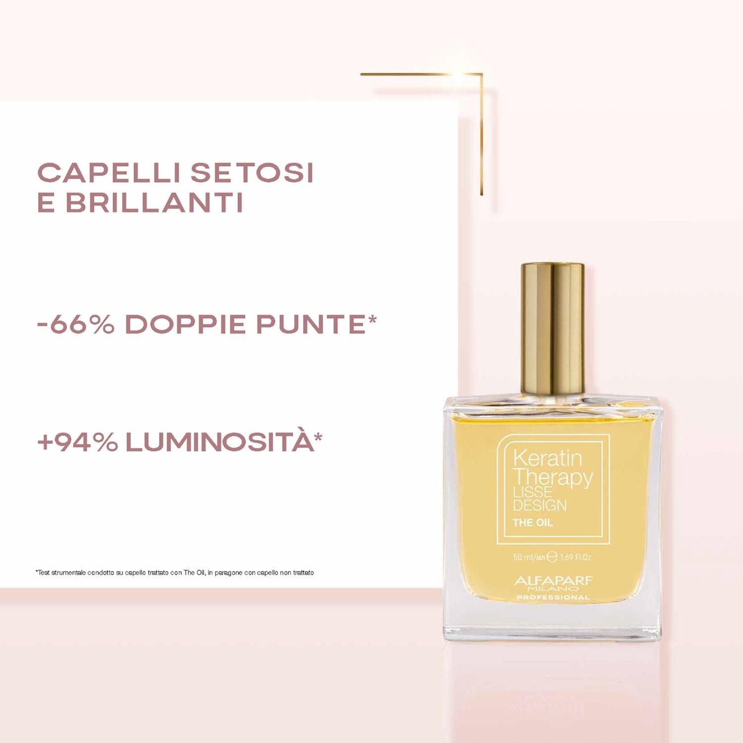 ALFAPARF MILANO vlasový olej keratínová terapia Lisse Design The Oil - 50 ml