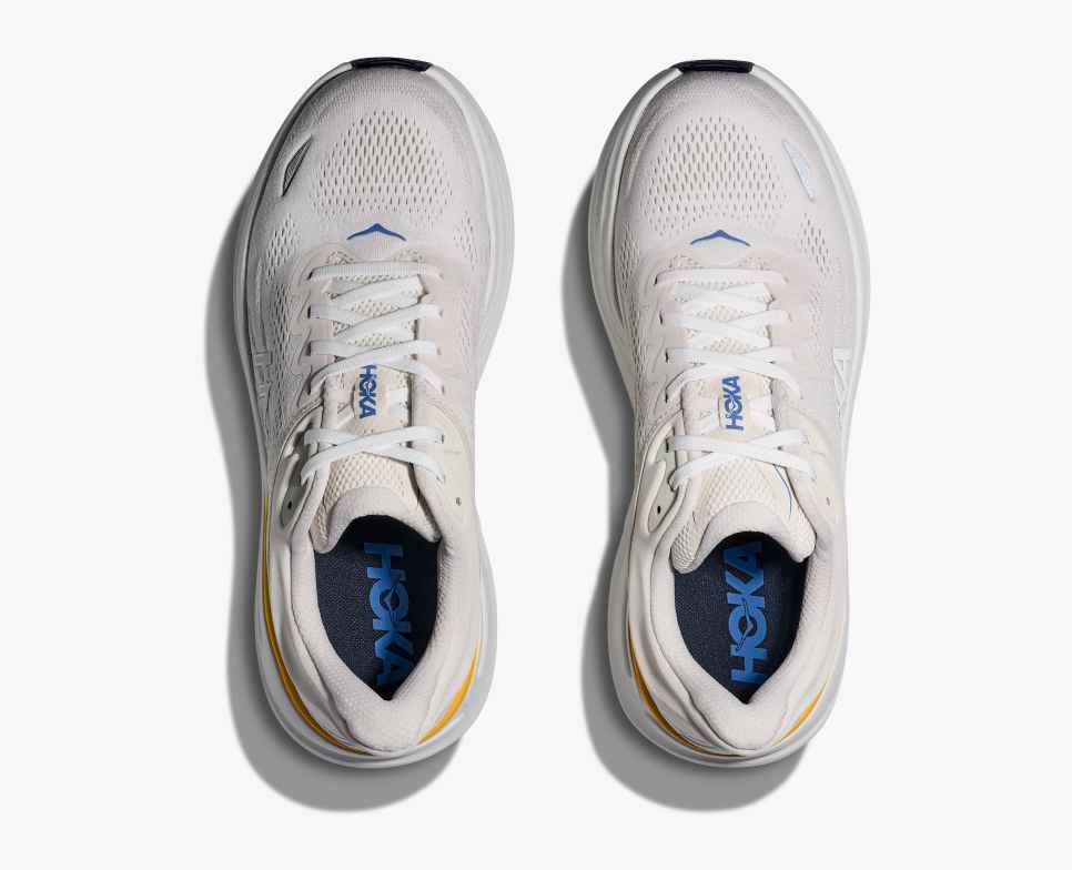 HOKA Bondi 9 Bianco / Stucco