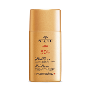 „Nuxe“ lengvas skystas apsauginis kremas nuo saulės SPF 50 50 ml