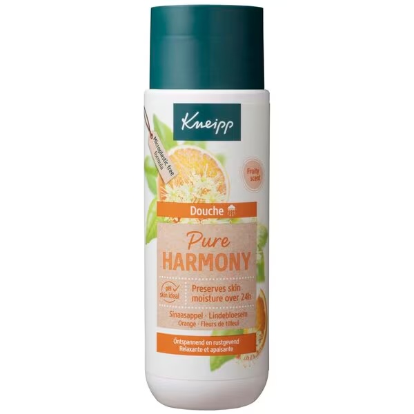 Kneipp Pure Harmony apelsīnu un liepziedu dušas želeja<br>200ml - normālai ādai