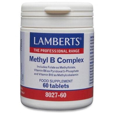 Lamberts metyl B-kompleks 60 tabletter 60 tabletter