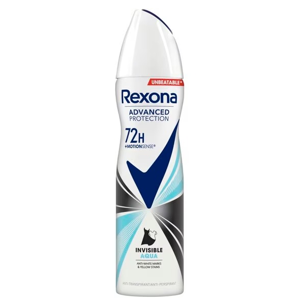 Rexona Women Invisible Aqua antiperspirant sprej 150 ml