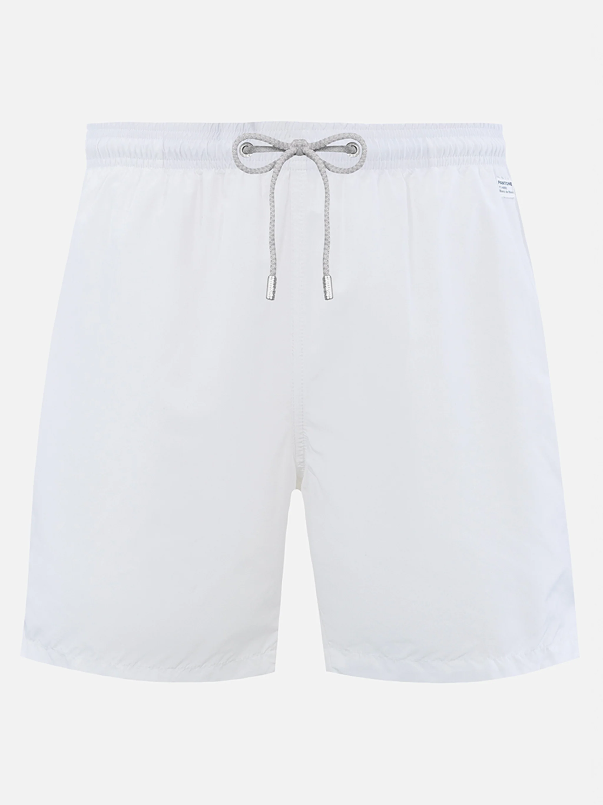 Costume da bagno da uomo in tessuto leggero bianco Lighting Pantone |