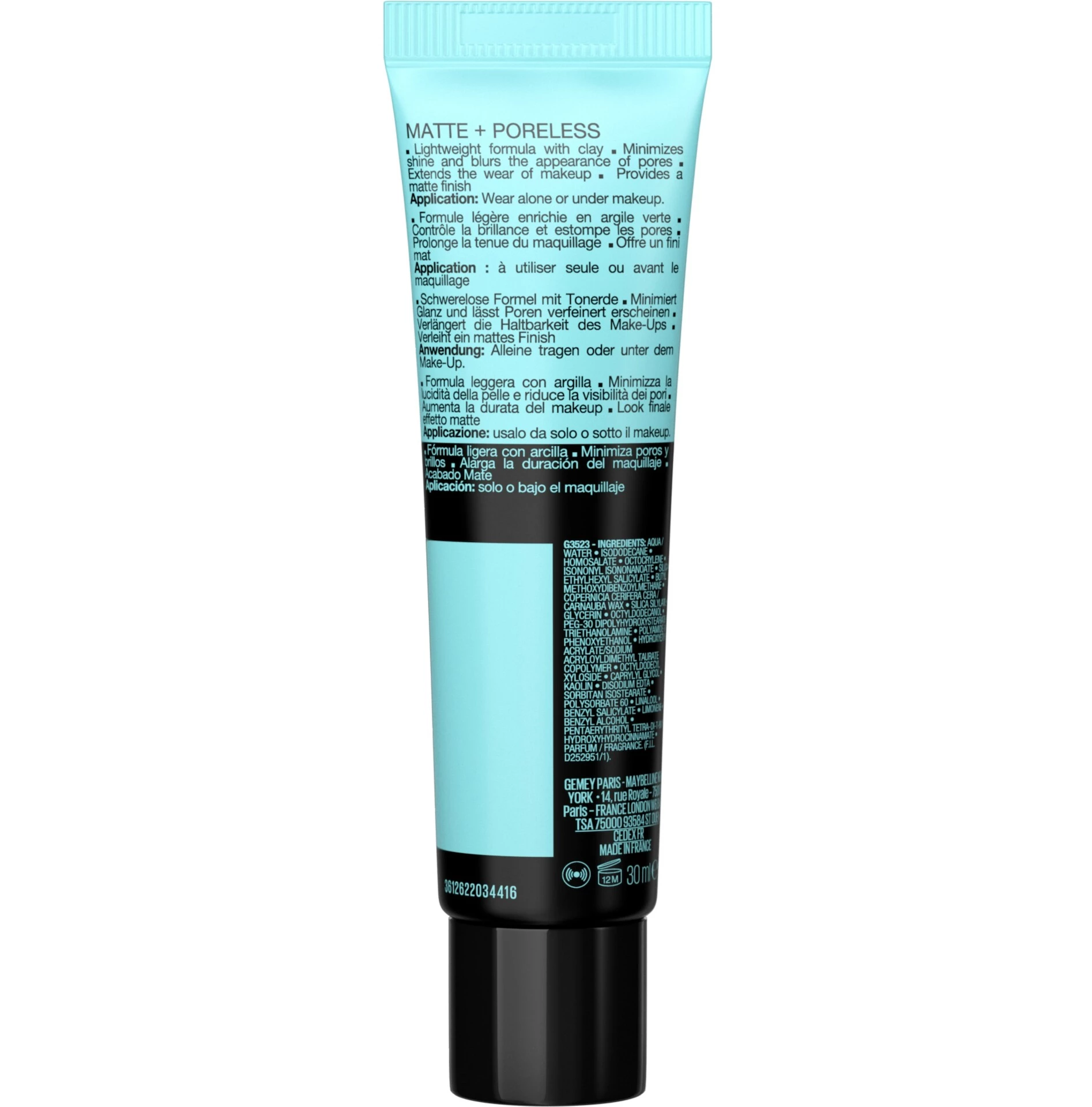 Fit Me Matte + primer bez pora 30 ml - Maybelline