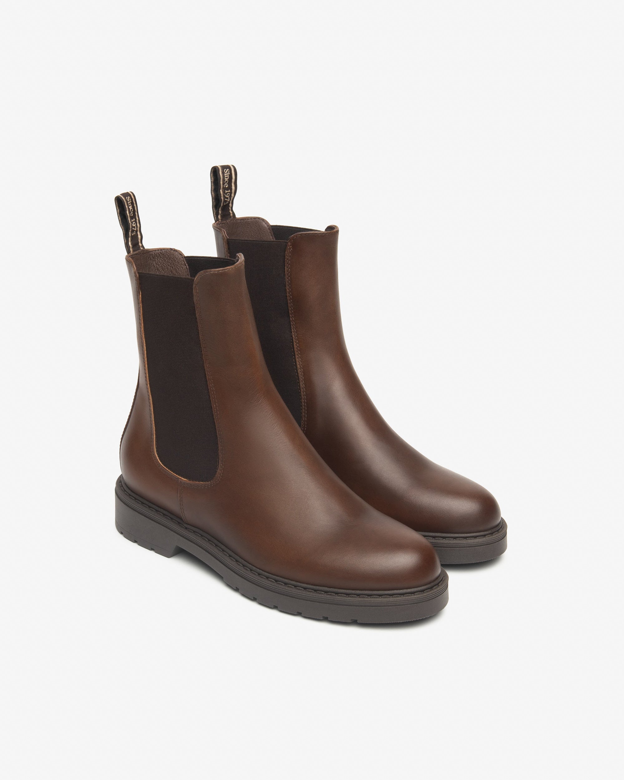  Bottines Chelsea en cuir pour femmes