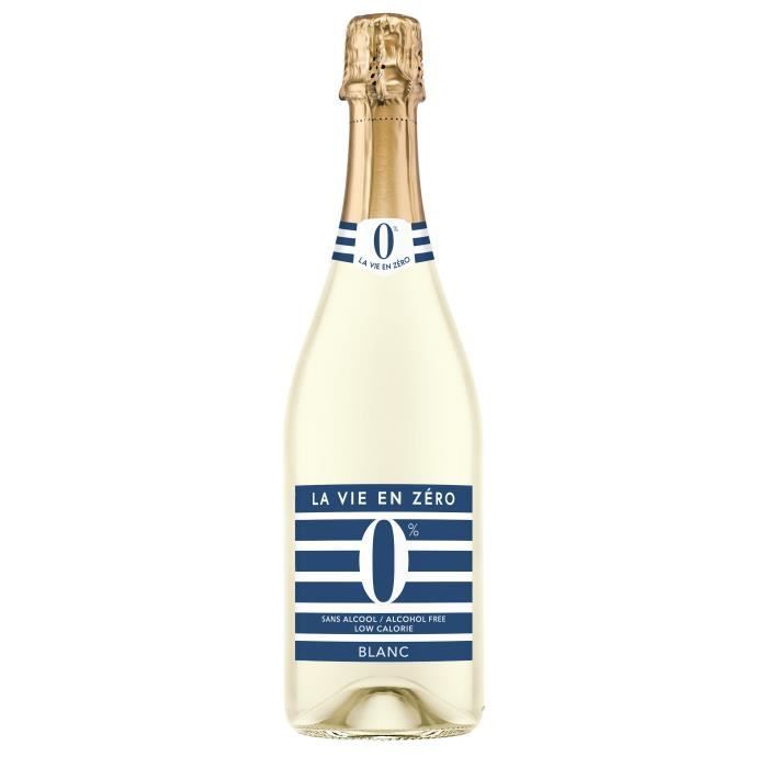 La vie en zéro - Boisson à base de vin sans alcool - Blanc