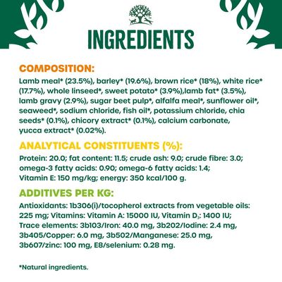 James Wellbeloved Adult Superfoods - Miel cu Cartofi și Chia