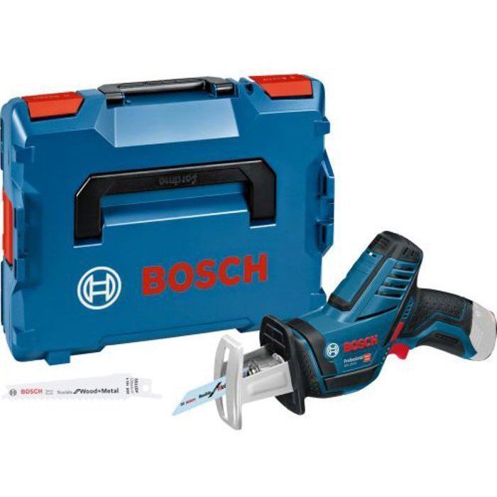 Sierra de sable profesional GSA 12V-14 de 12 V (sin batería ni cargador) en maletín L-Boxx - BOSCH - 060164L905