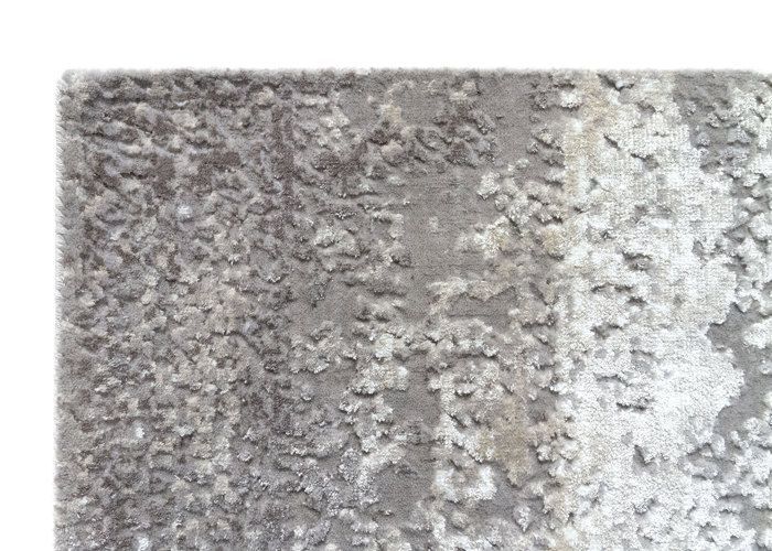 Alfombra contemporánea de lana Alpes HAMID, alfombra moderna y suave (beige gris, 300 x 200 cm)