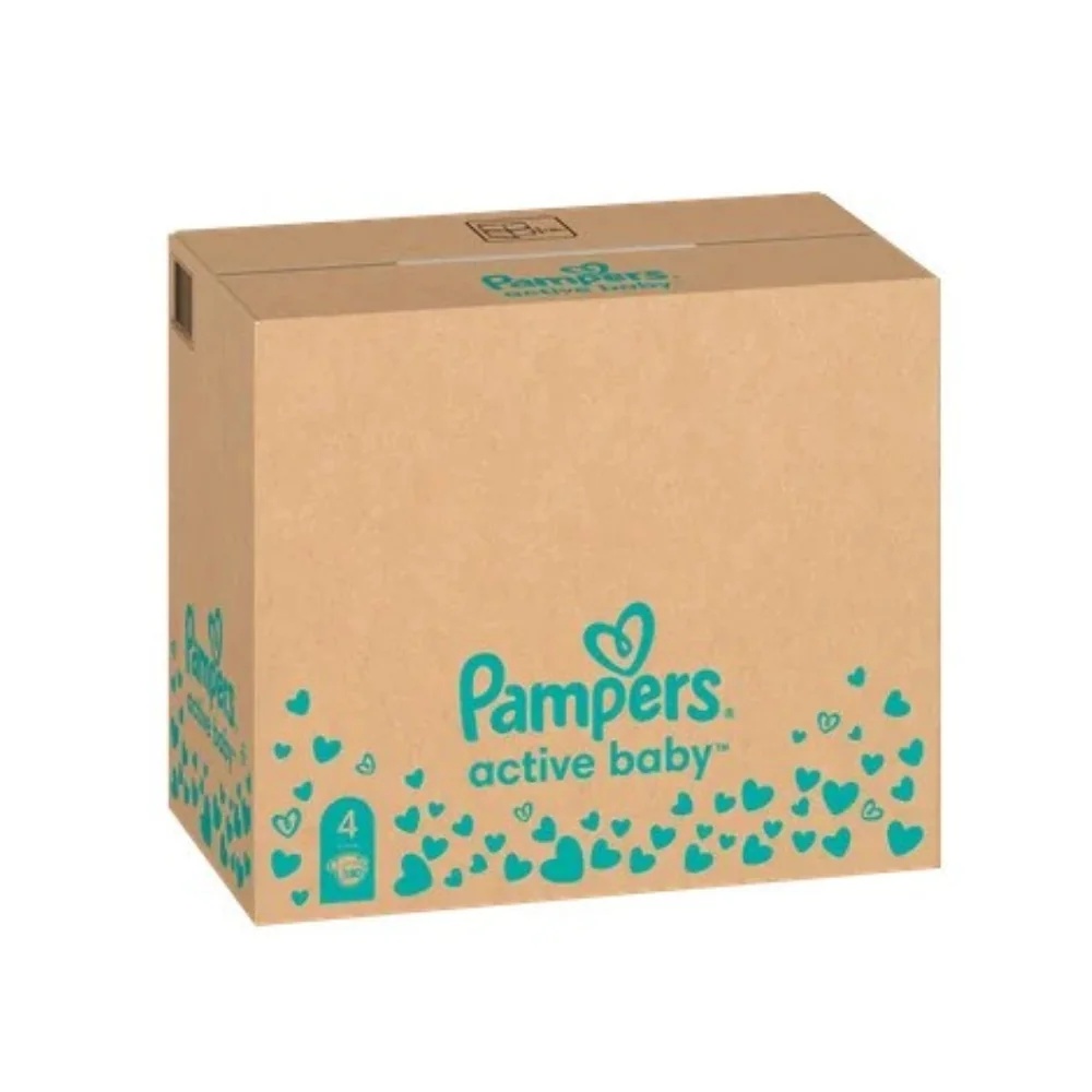 PAMPERS Pampers Active Baby Luiers 4x180 g 9-14 kg