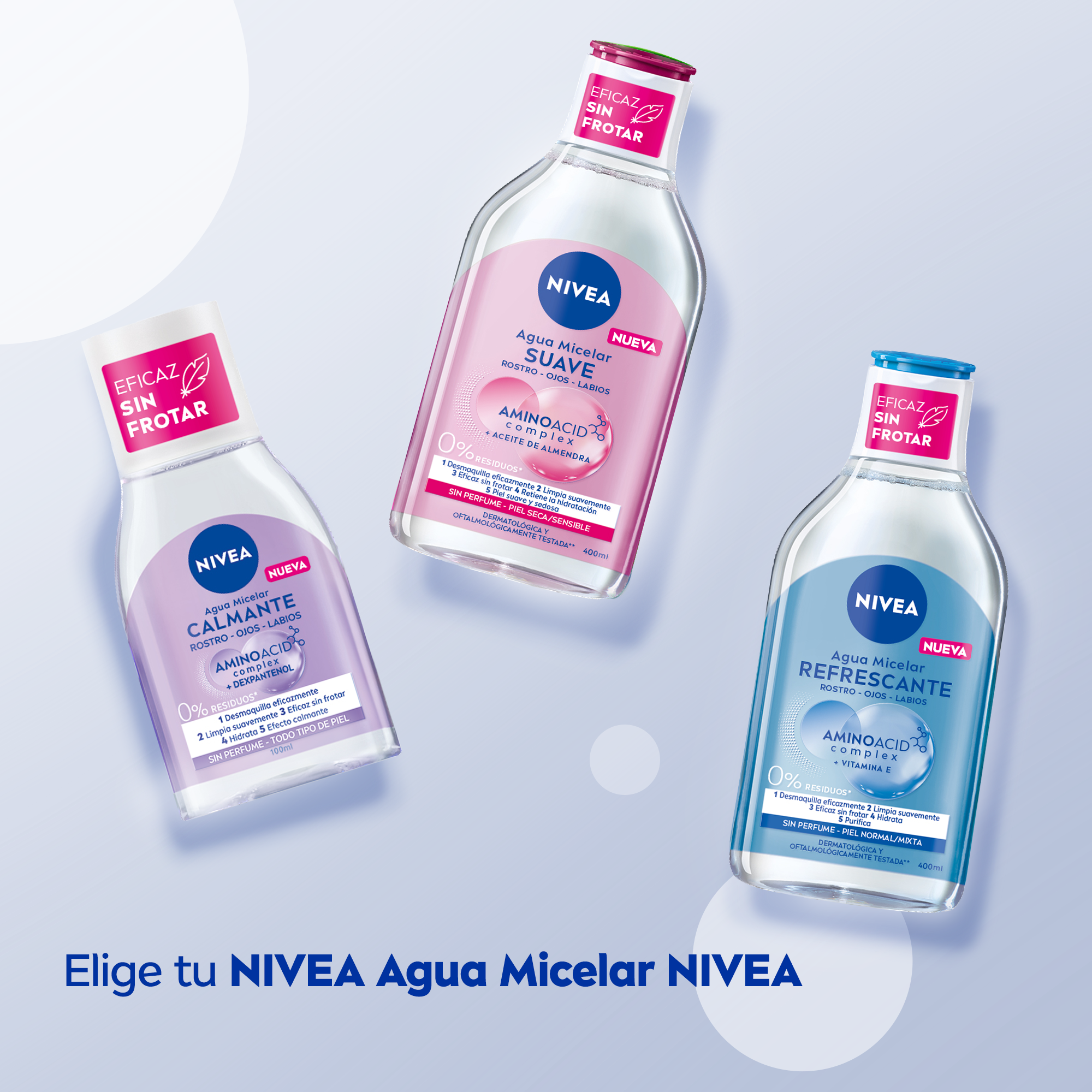 Micelárna voda pre suchú pleť Čistenie tváre