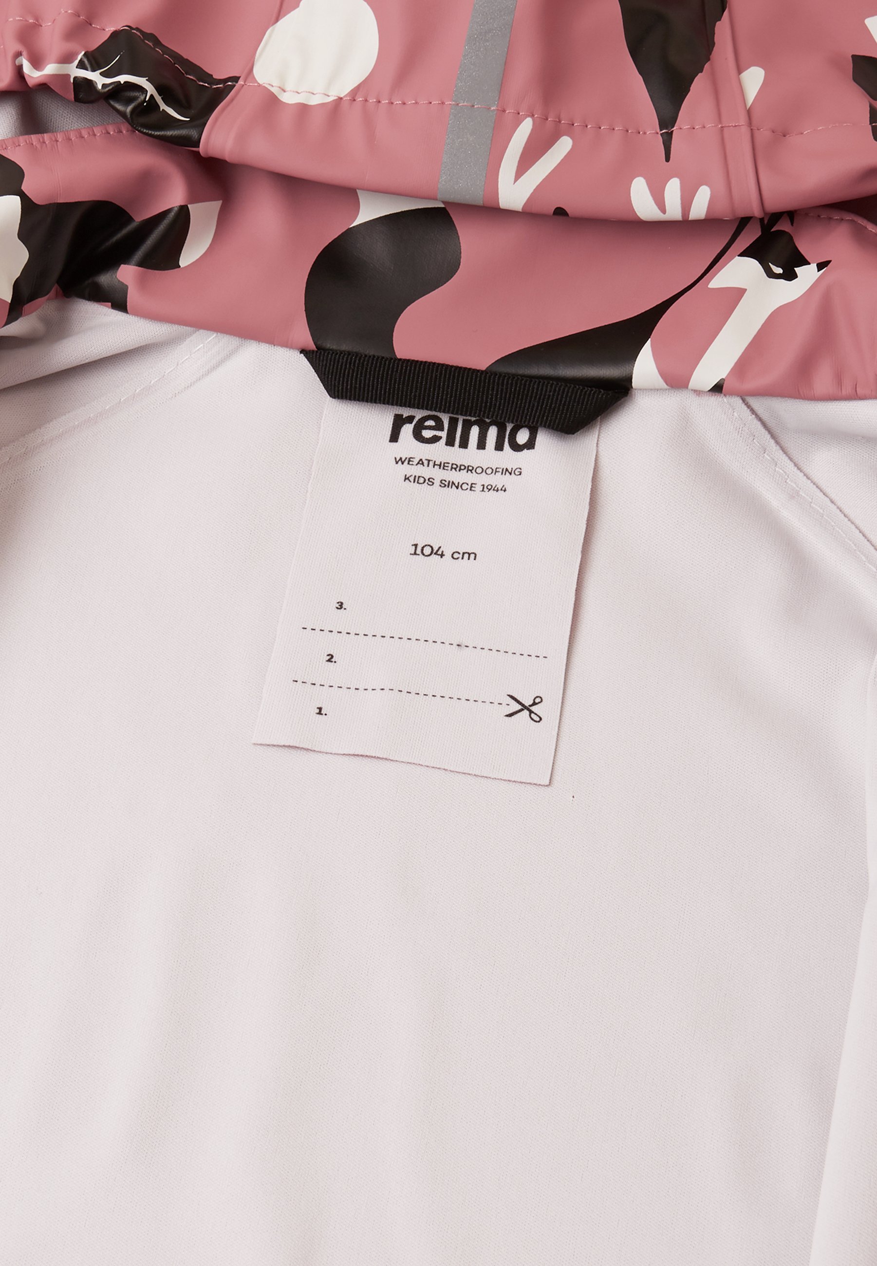Reima VESI UNISEX - Waterdichte jas - roze blush