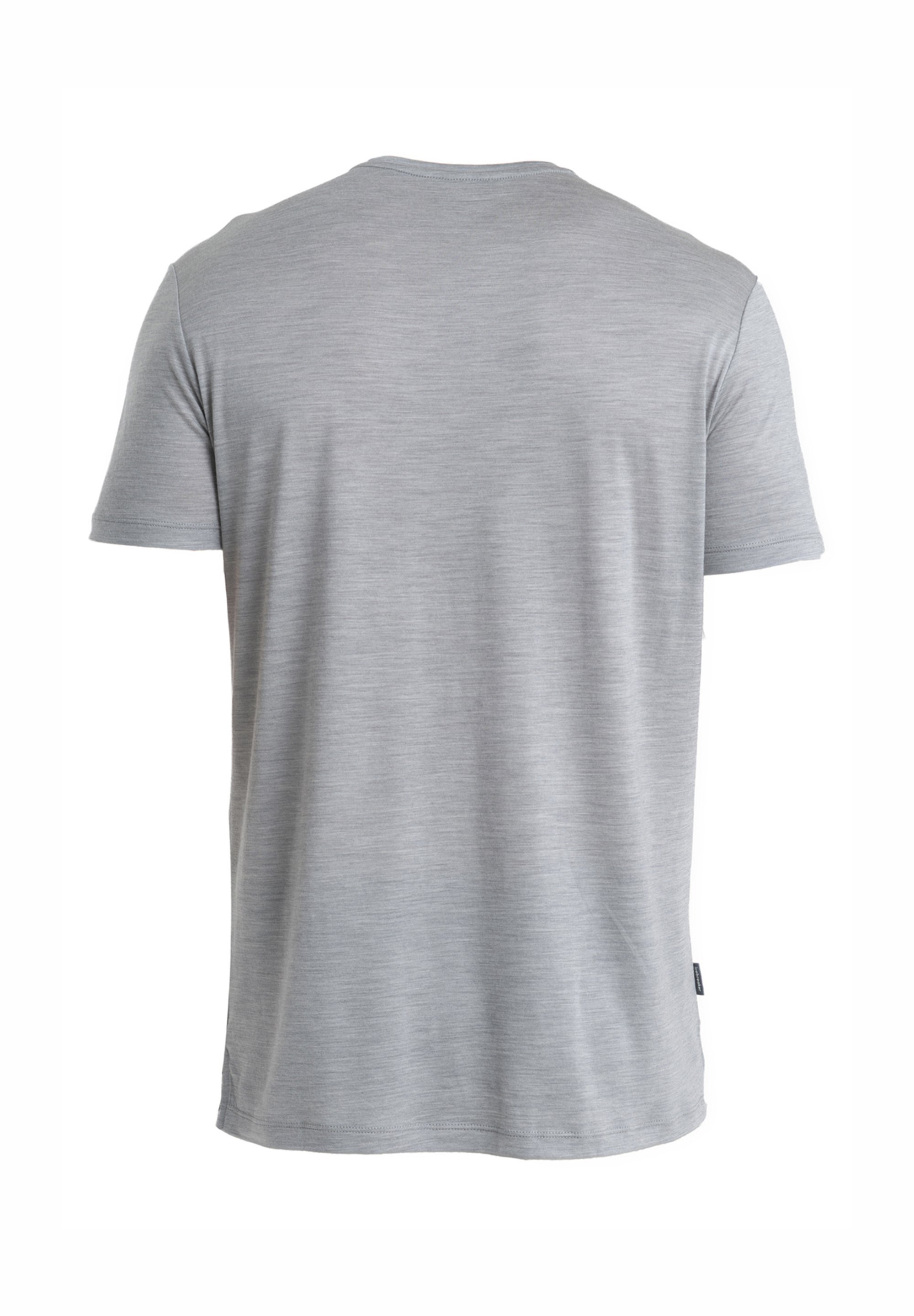 Icebreaker MER 125 COOL-LITE SPHERE III SS - T-shirt basic - GRIGIO MEDIO