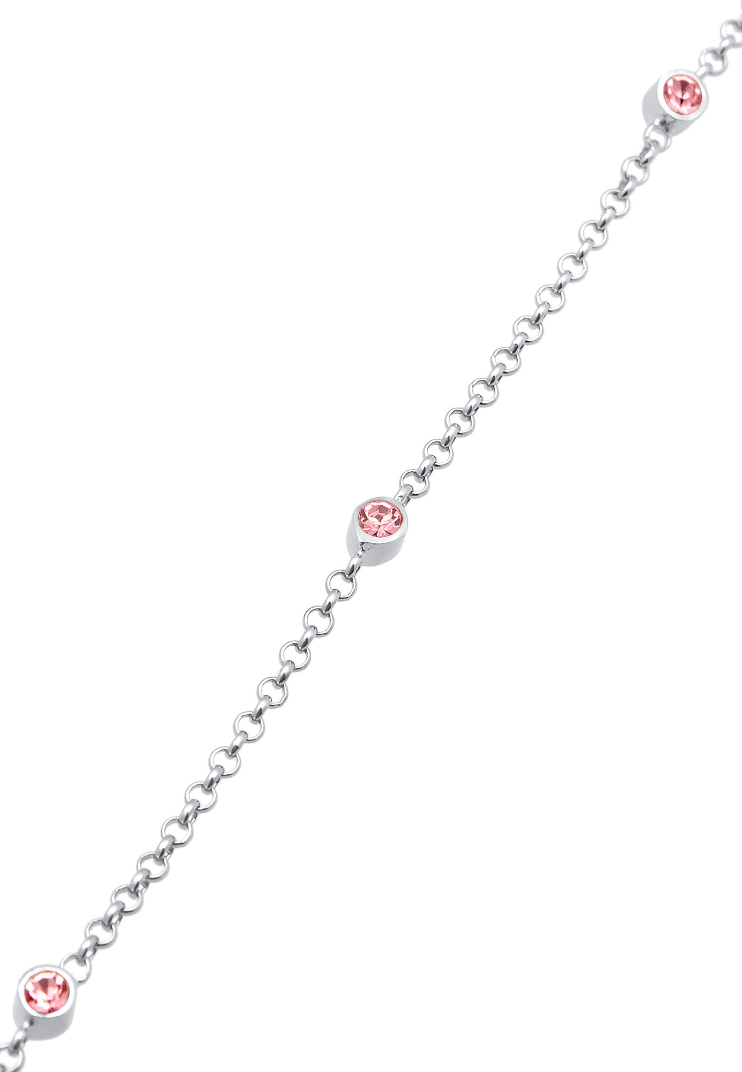 Elli Femmes Basic Filigrane Combinable avec cristaux en argent sterling 925