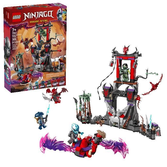 LEGO Ninjago 71841 Villaggio della Tempesta del Drago Regali Giocattoli da collezione 7+