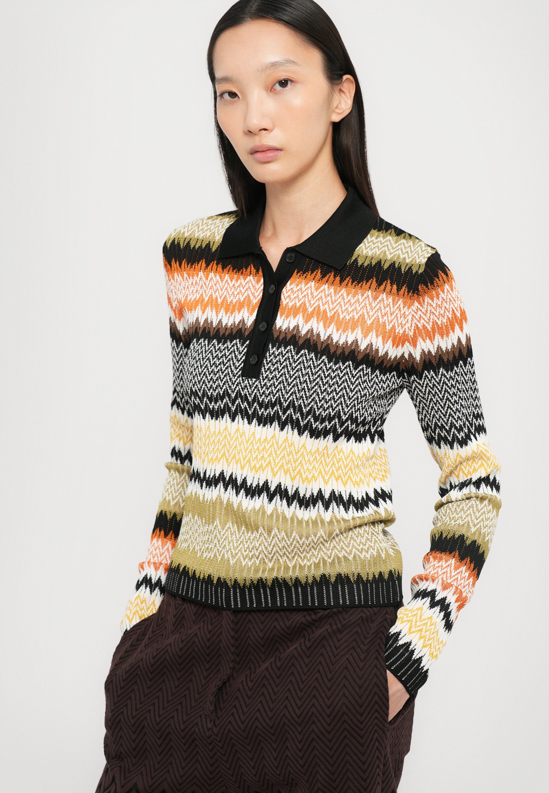 Missoni manches longues - Polo multicolore