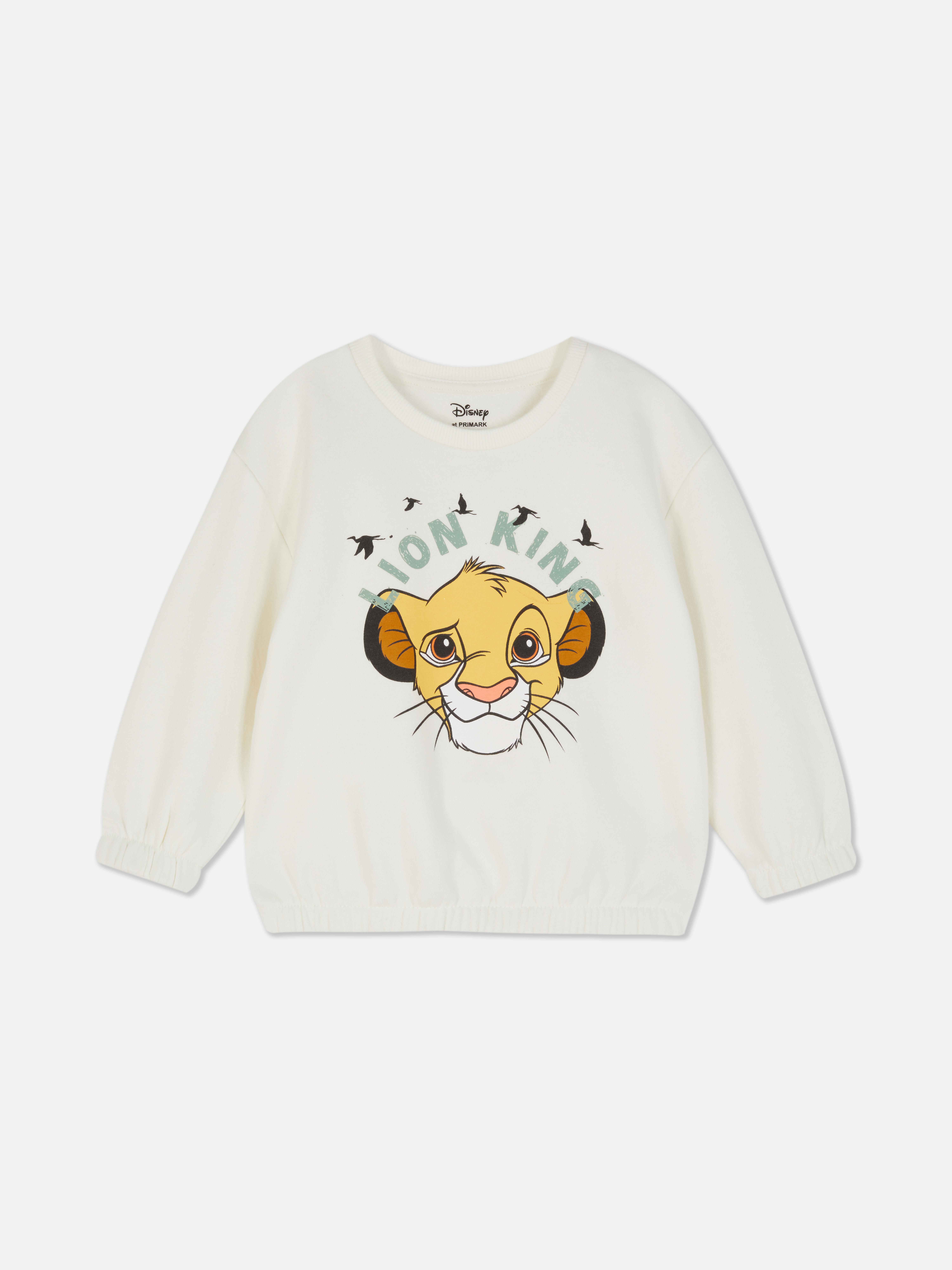 Hanorac cu guler rotund Disney Regele Leu Un hanorac cu guler rotund în rolul principal al puiului curajos Simba