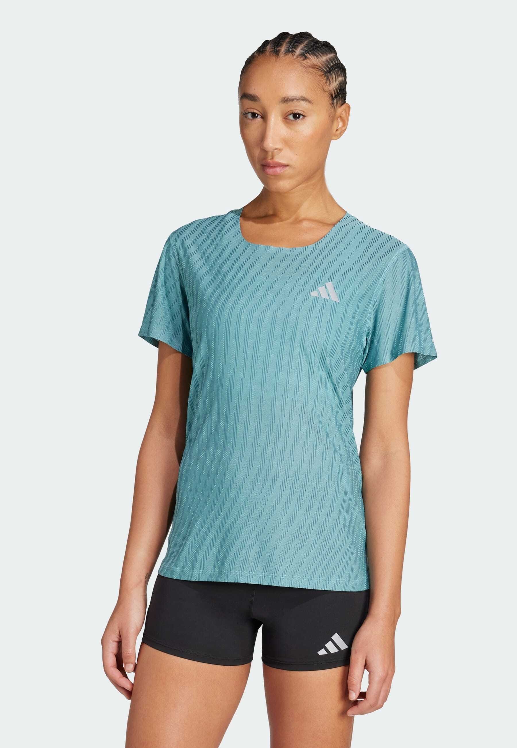 adidas Performance TEE - Sportovní tričko - mátová/použitá tyrkysová