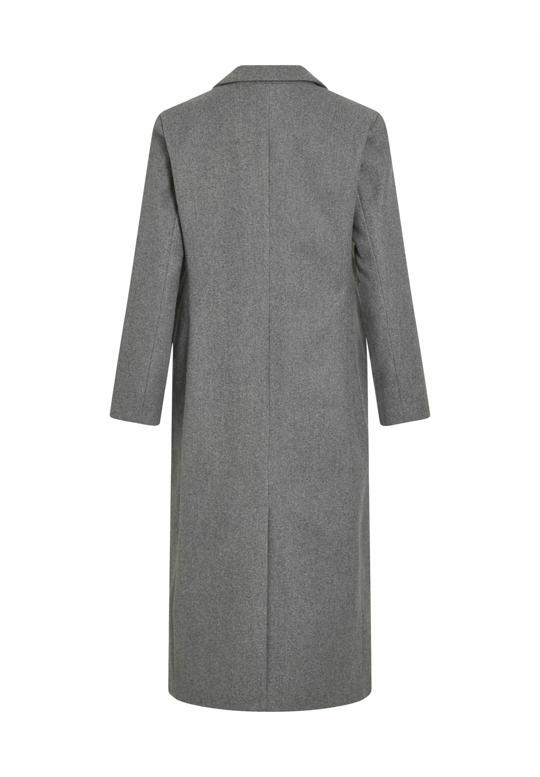 VILA VISOLO NOOS - Manteau classique - gris chiné moyen