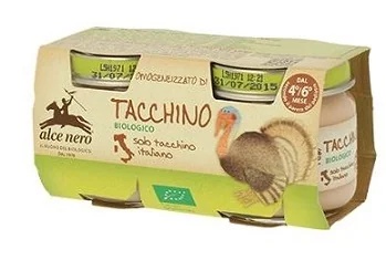 ALCE NERO Biologische Tacchi gehomogeniseerd 2X80G