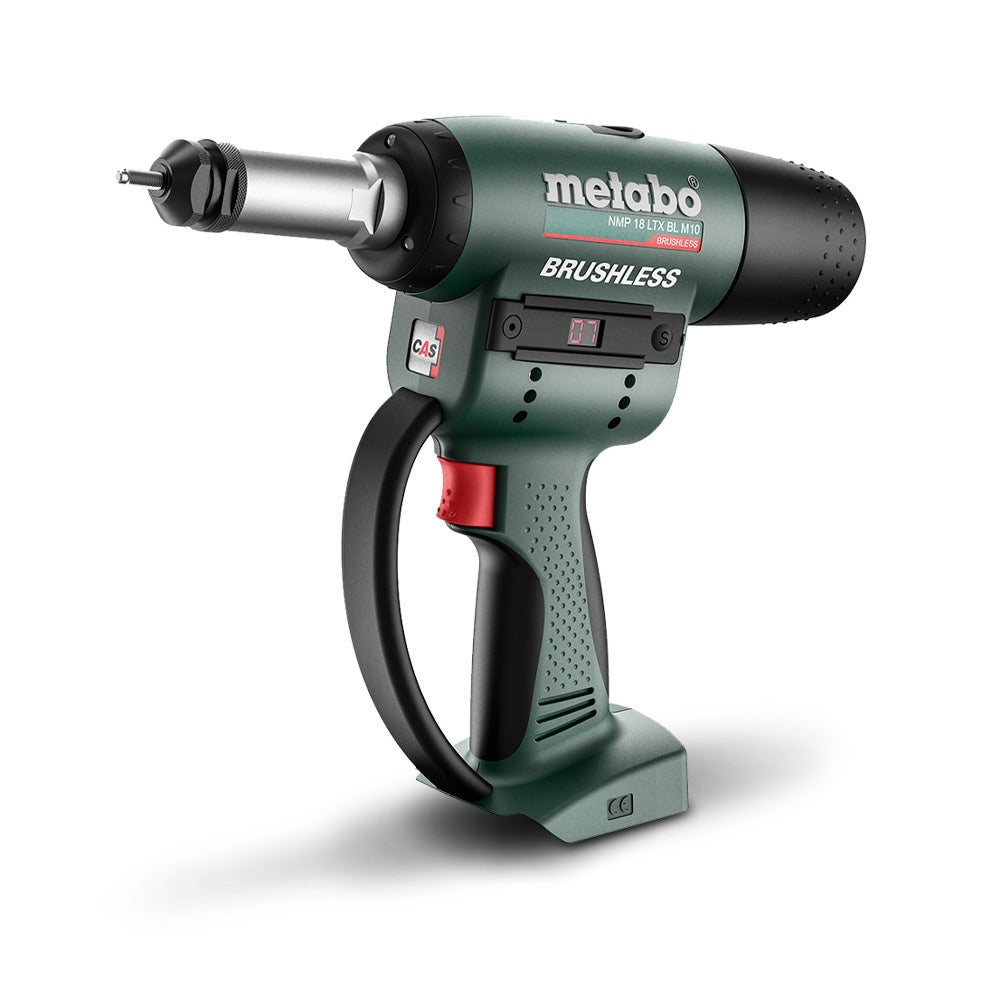 Rebitadeira sem escova METABO 18V 10mm, para couro 601788840