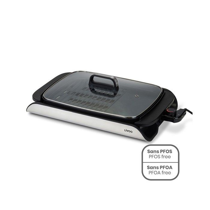 Plancha-Grill mit Deckel - Livoo - DOC321 -