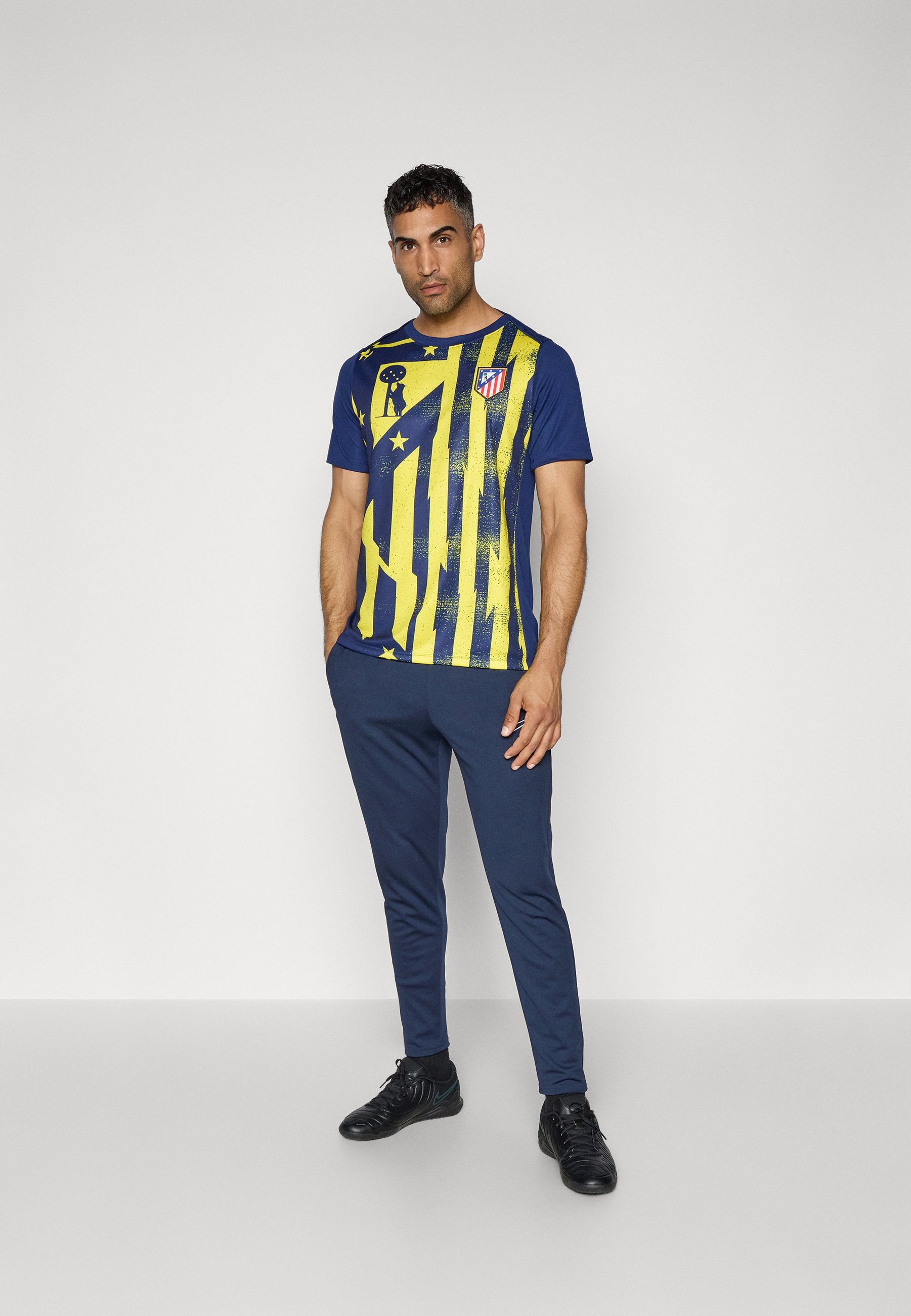 Nike Performance ATLÉTICO MADRID ACADEMY PRO HOME - Sport T-shirt - binair blauw/levendig geel