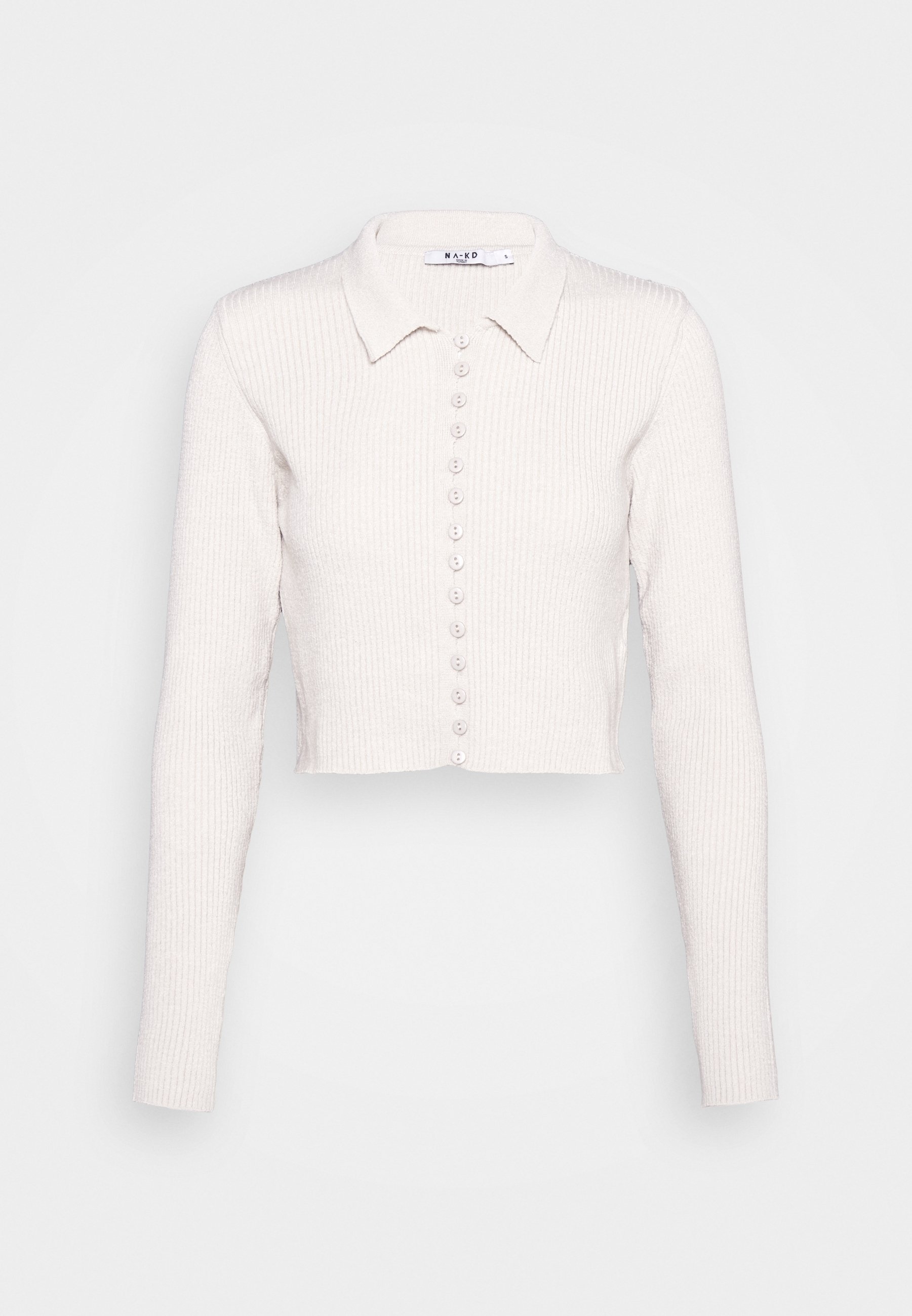 NA-KD Cardigan - beige