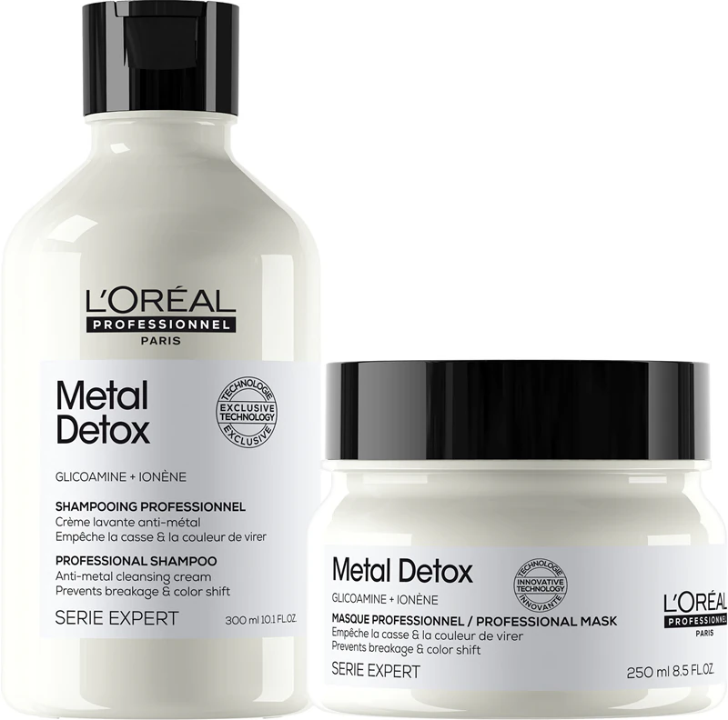 L'Oréal Professionnel Serie Expert Metal Detox Cadeauset voor gekleurd en beschadigd haar