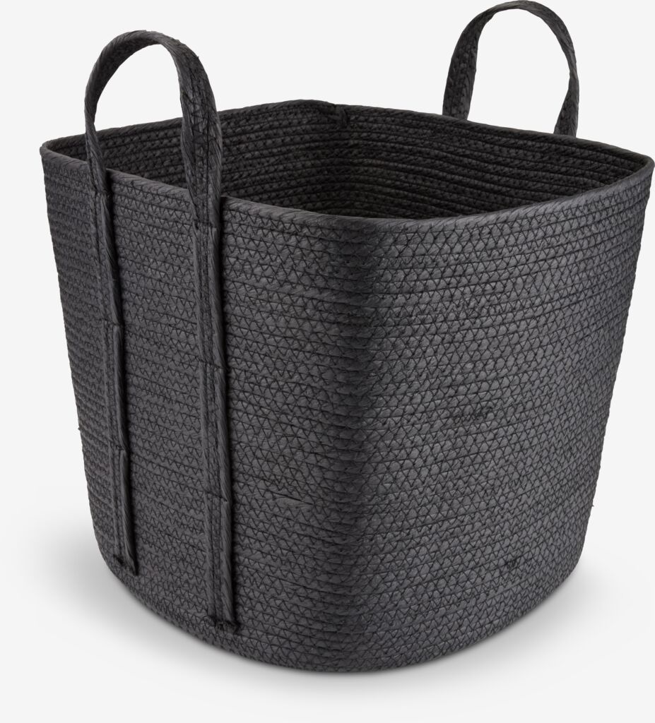 HJALTI Košara HJALTI Š37xD37xV32cm crna