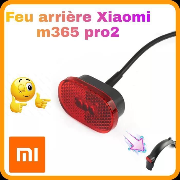 Parafango posteriore Xiaomi M365 PRO2 1S Essential Scooter 3 [CON luce E viti] SOLO per monopattino elettrico Xiaomi