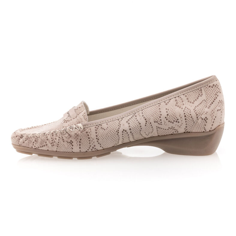 Damskie buty komfortowe beżowe