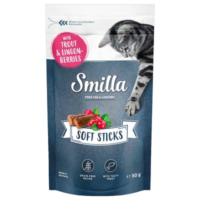 Smilla měkké tyčinky pstruh a brusinky