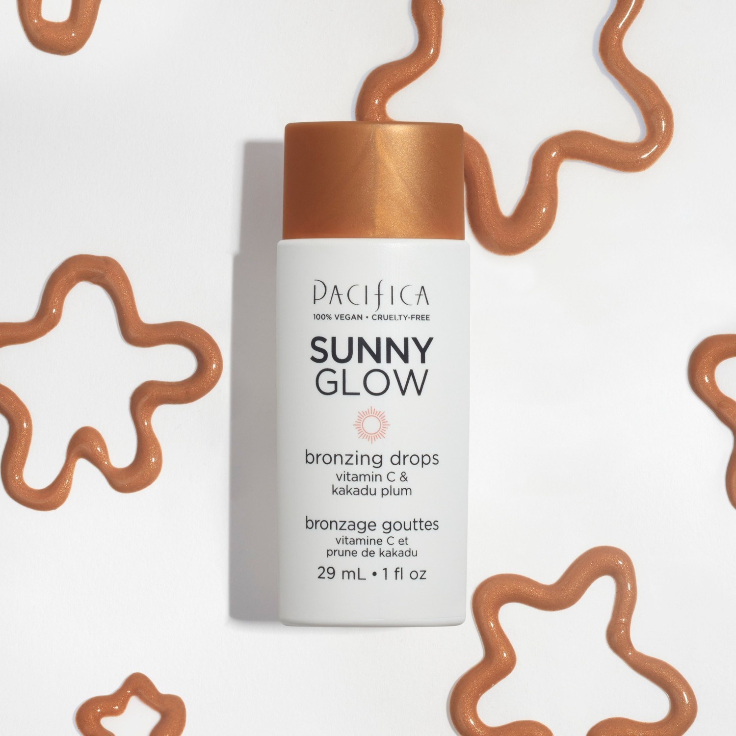 Pacifica Bronzer Sunny Glow kapi za bronziranje - 30 ml