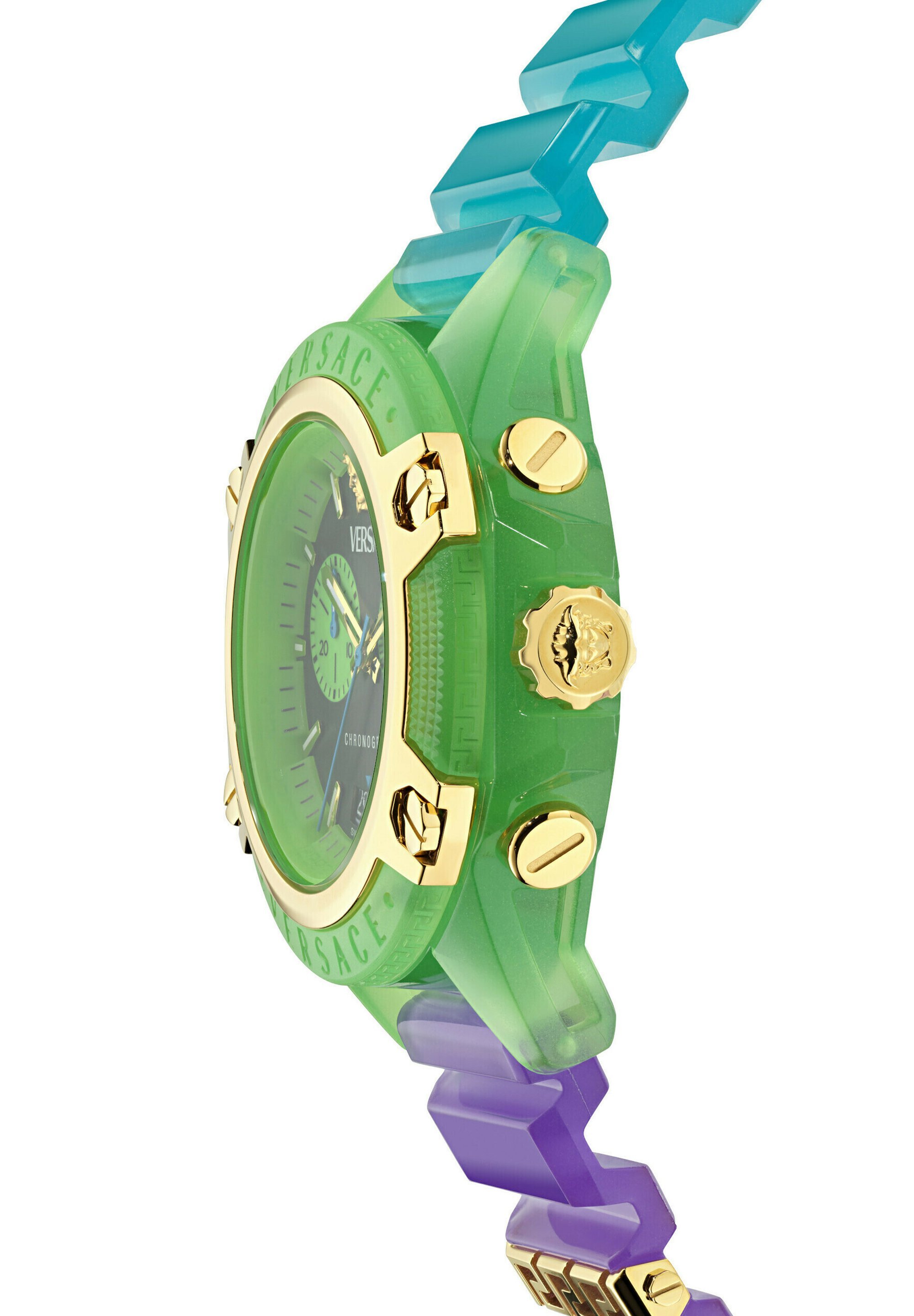 Versace ICON ACTIVE - Chronografické hodinky - zelená